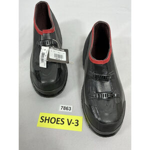 Mens New Ranger Oversized Rain Rubbers To Fit Over Footwear Us 11 M Black